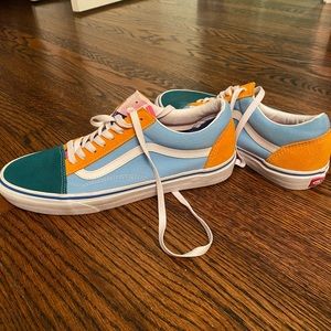 Brand new multi color Vans